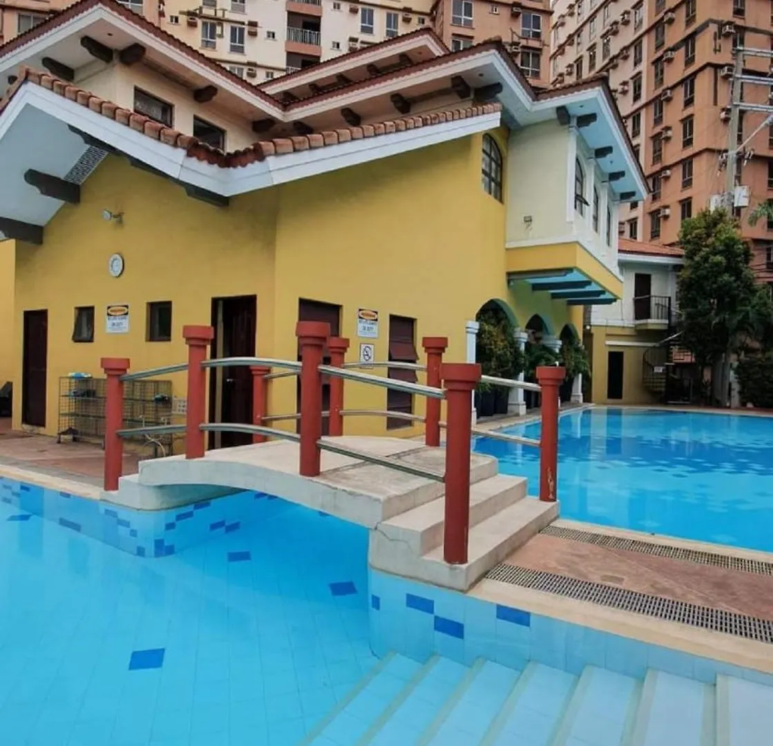 Cozy Studio Unit Near Manila Airport With Swimming Pool, Full Kitchen 7A Paranaque City Aparthotel